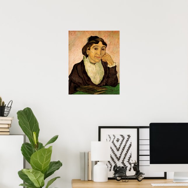 L'Arlesienne (Madame Ginoux) von Vincent van Gogh Poster (Heimbüro)