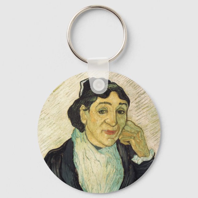 L'Arlesienne (Madame Ginoux) von Vincent van Gogh Schlüsselanhänger (Vorderseite)