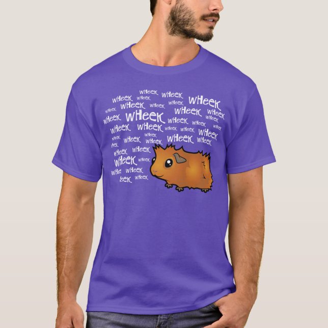 Lärm der Guinea Schweinefleisch (Schaum) T-Shirt (Vorderseite)