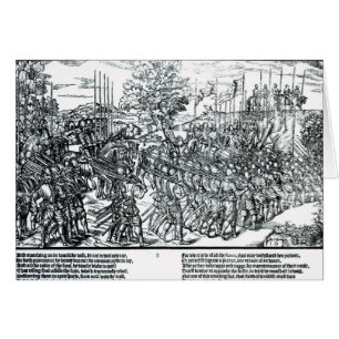L'armée anglaise marchant avec monsieur Henry