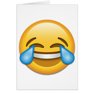 Larmes d'emoji de joie drôles