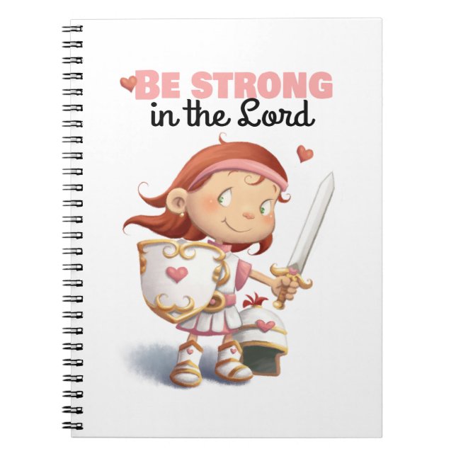 L'armure du vers de bible de Dieu badine le carnet (Devant)