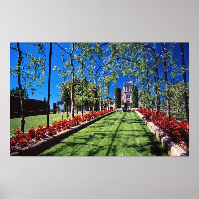 Larnach Castle, Dunedin, Neuseeland 2 Poster (Vorne)