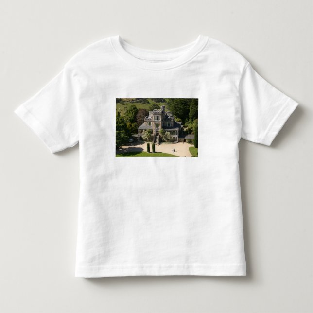 Larnach Castle, Dunedin, Neuseeland - Luft Kleinkind T-shirt (Vorderseite)