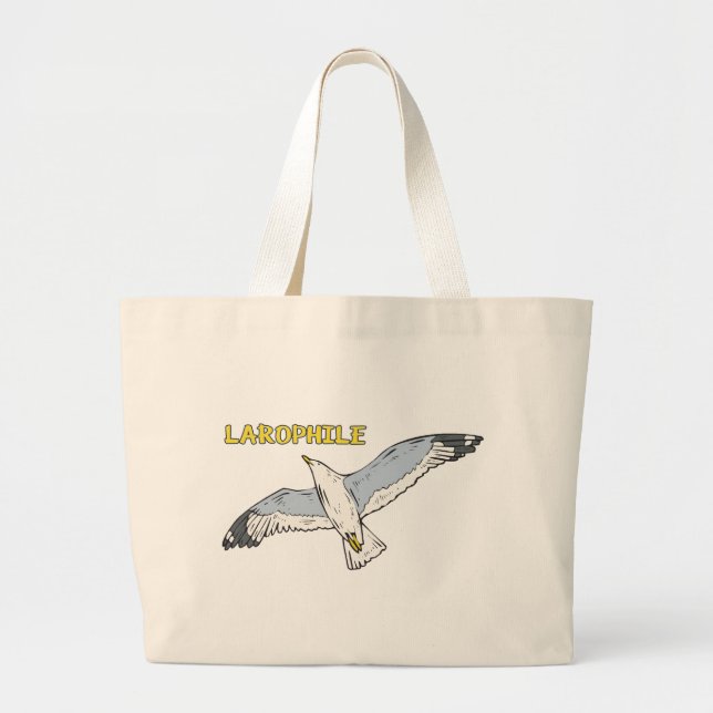 Larophile Jumbo Stoffbeutel (Vorne)