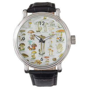 Larousse Ständerpilz-Natur-Malerei Armbanduhr
