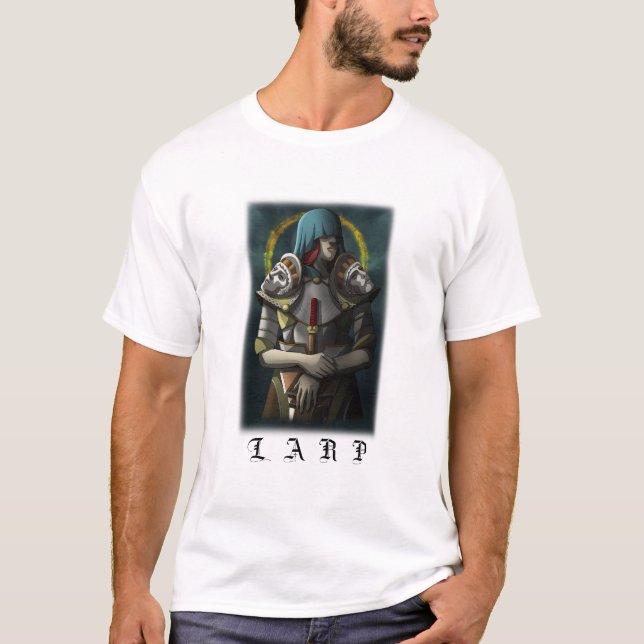 LARP Live Action Rollenspiel Tabletop Pen und Papi T-Shirt (Vorderseite)