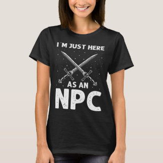 Larper-Zitat und Fantasy-Rollenspiel T-Shirt