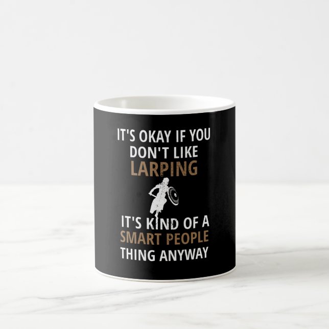 Larping-Geschenk| Larper Live Action Rollenspiel Kaffeetasse (Mittel)