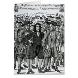 L'arrestation du juge Jeffreys 1689