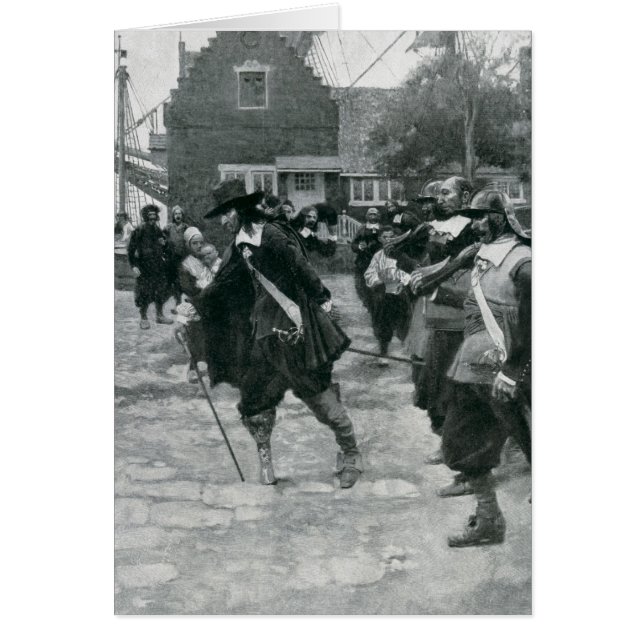 L'arrivée de Stuyvesant à New Amsterdam (Devant)