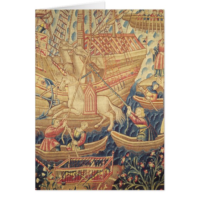 L'arrivée de Vasco de Gama dans Calicut (Devant)