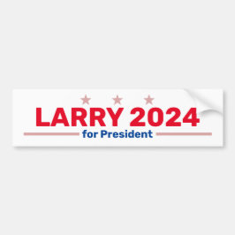 Larry 2024 Autoaufkleber