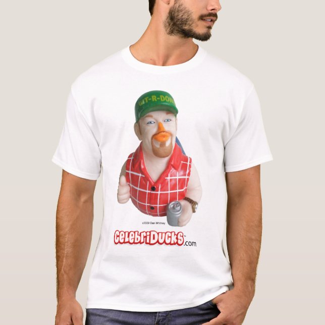 Larry das Kabel-Typ-Gummienten-T-Shirt T-Shirt (Vorderseite)