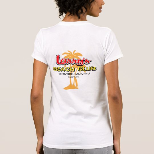 Larrys der T - Shirt der Strand-Verein-klassischen
