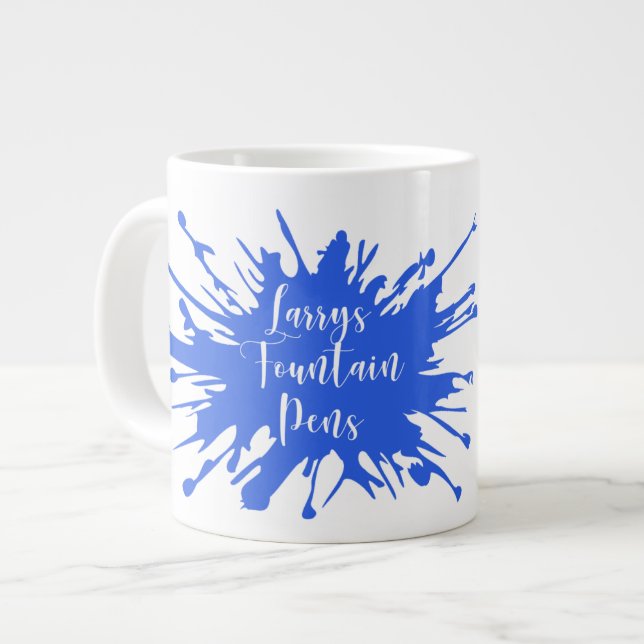 Larry's Fountain Pens Cup Jumbo-Tasse (Vorderseite Links)