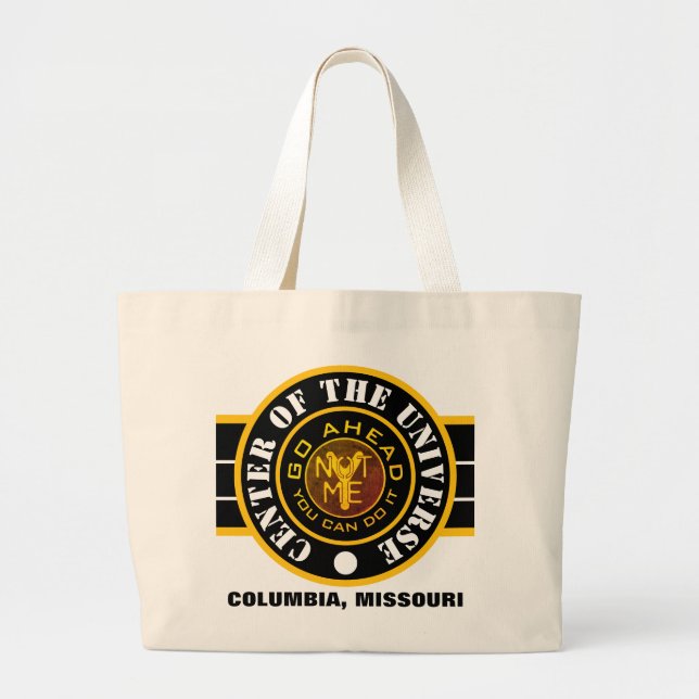 LARRYSTOTES GOAHEAD JUMBO STOFFBEUTEL (Vorne)