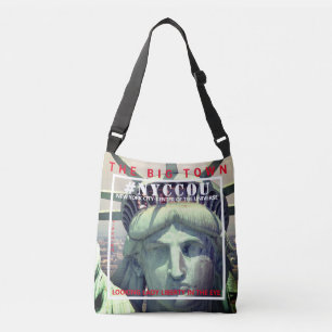 LARRYSTOTES LADY LIBERTY TRAGETASCHEN MIT LANGEN TRÄGERN