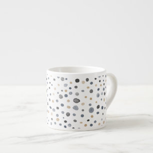 Lars Confetti Wassercolor Dots Espresso Tasse