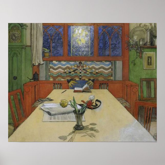 Larsson - Abend View - Poster (Vorne)