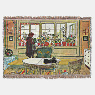 Larsson, Blume auf dem Windows Decke