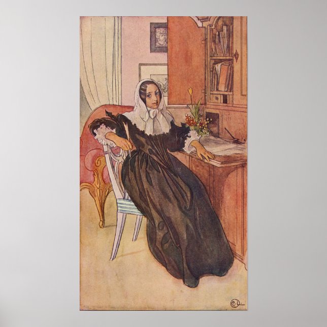 Larsson - Fredrika Bremer Poster (Vorne)