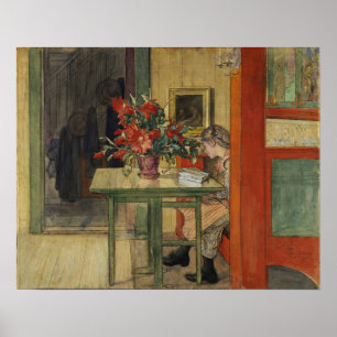 Larsson - Lisbeth liest Poster