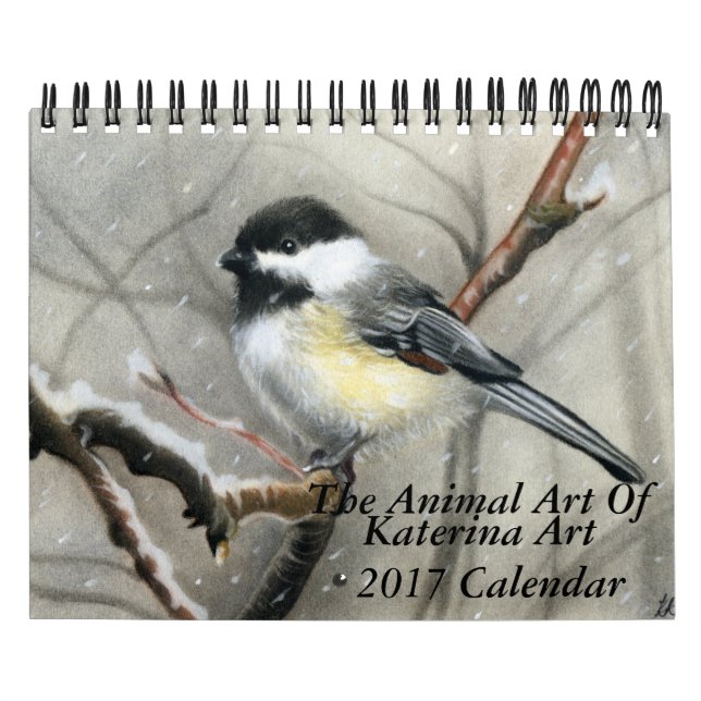 L'art animal de Katerina Art calendrier mural 2017 (Protection)