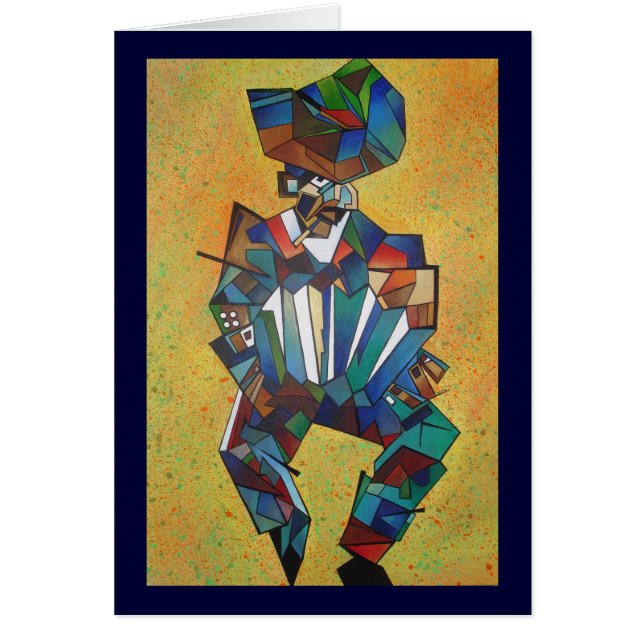 L'art cubiste accordioniste (Devant)