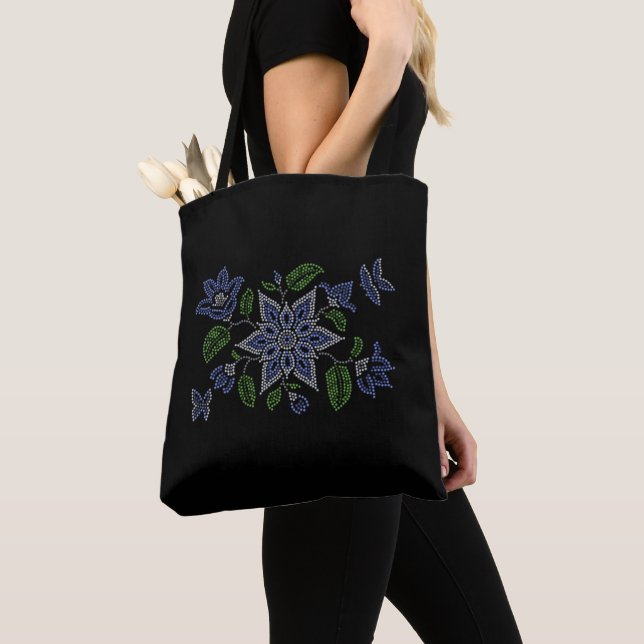 L'art de Metis met en sac l'indigène perlant des (De près)