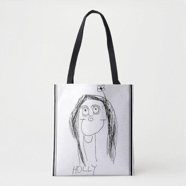 L'art de votre enfant sur le Sac fourre-tout perso (Devant)