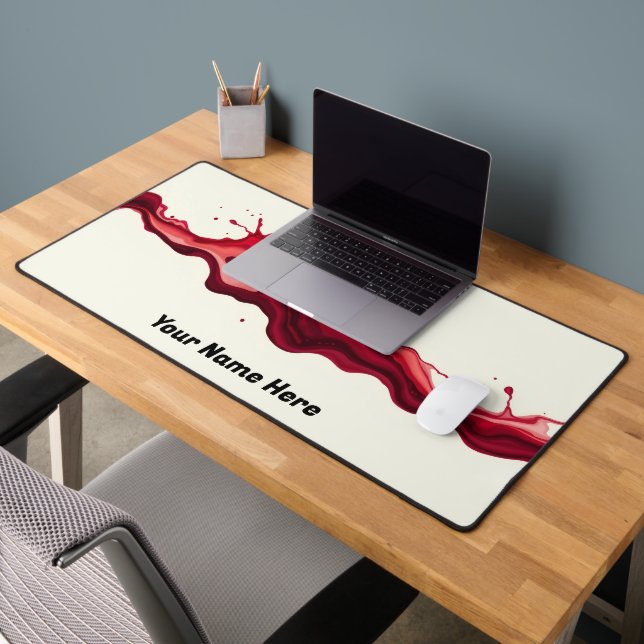 L'Art de Wine French Bistro Aesthetic Schreibtischunterlage (Büro 2)