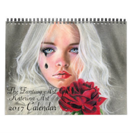 L'art Imaginaire de Katerina Art calendrier mural 