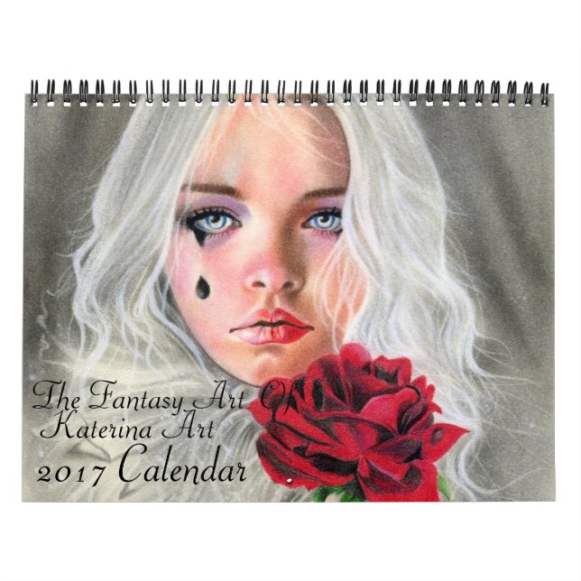 L'art Imaginaire de Katerina Art calendrier mural  (Protection)