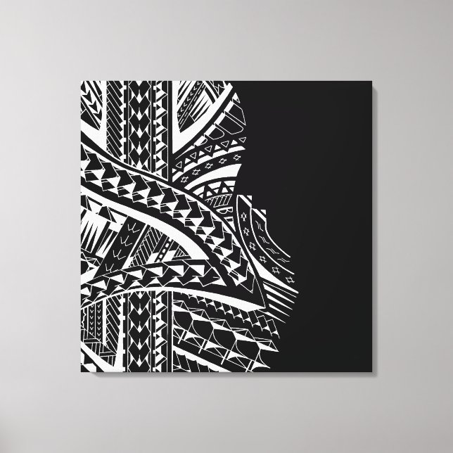 L'art moderne de la toile tribale dans le style sa (Recto)