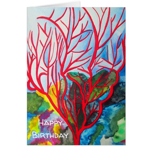 L'art océanique de Red Coral Reef (Devant)