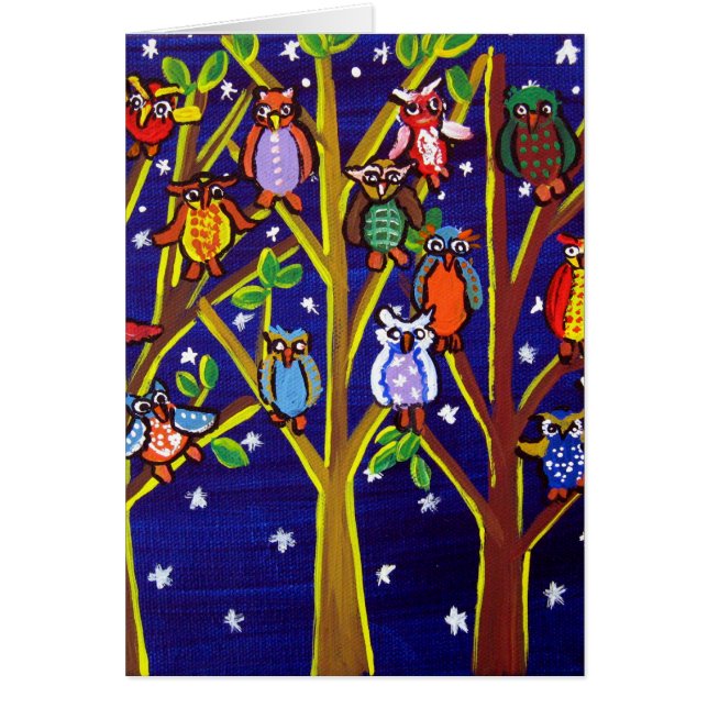 L'art populaire fantasque de la fête des Owl (Devant)