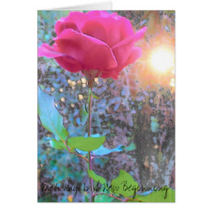 L'art rose, chaque jour est un nouveau début
