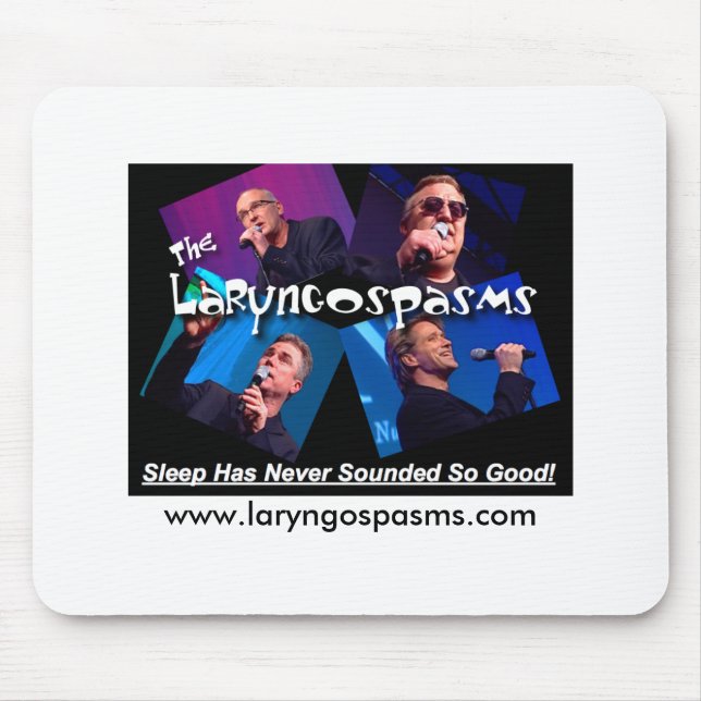 Laryngospasms Mausunterlage Mousepad (Vorne)