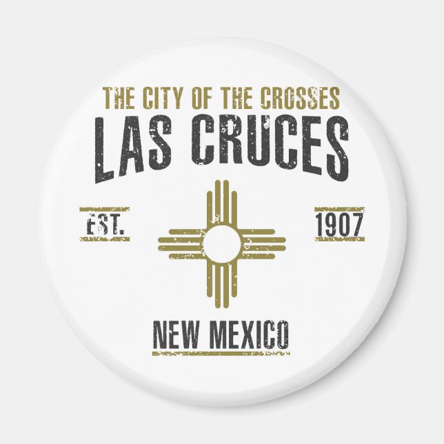 Las Cruces Magnet (Vorne)