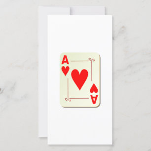 L'As des Coeurs Jouer Carte