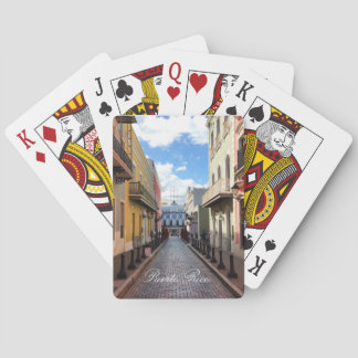 Las Fortaleza - altes San Juan, Puerto Rico Spielkarten