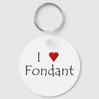 las Heart Fondant Schlüsselanhänger