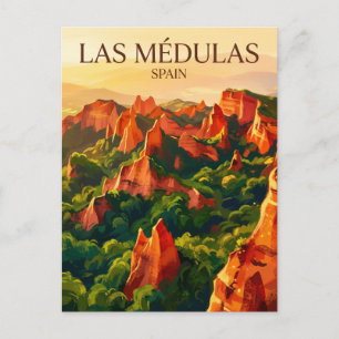 Las Médulas Spanien Postkarte
