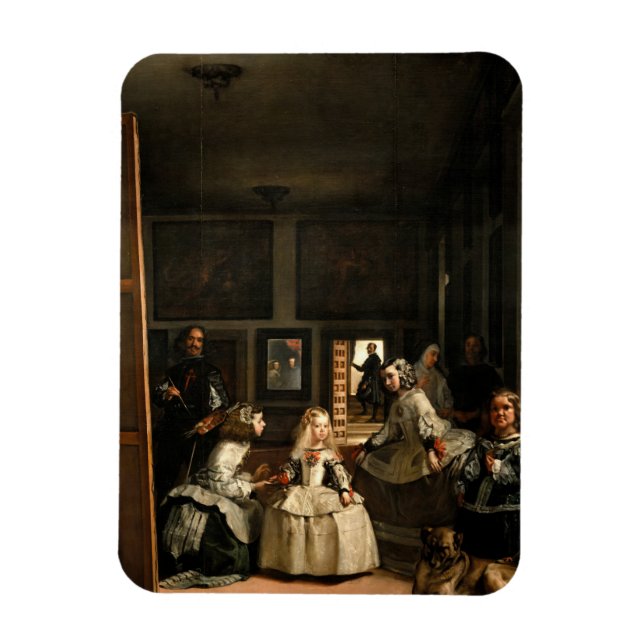 Las Meninas, 1656 von Diego Velazquez Magnet (Vertikal)