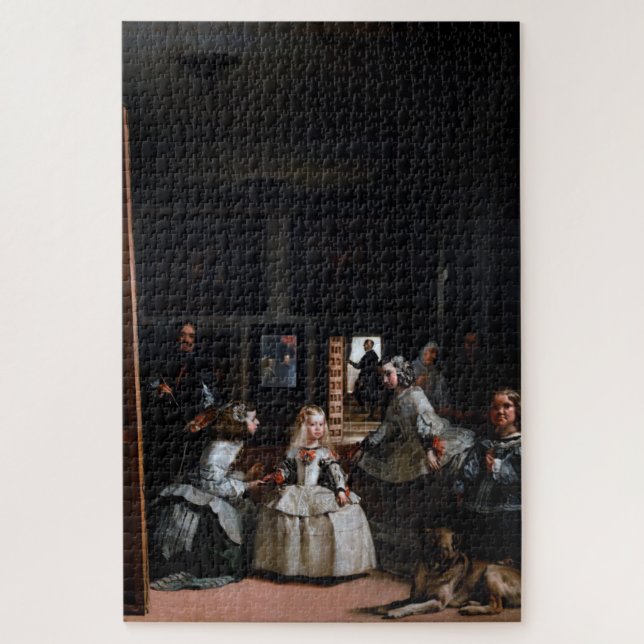 Las Meninas, Die Trauzeuginnen, Diego Velazquez (Vertikal)