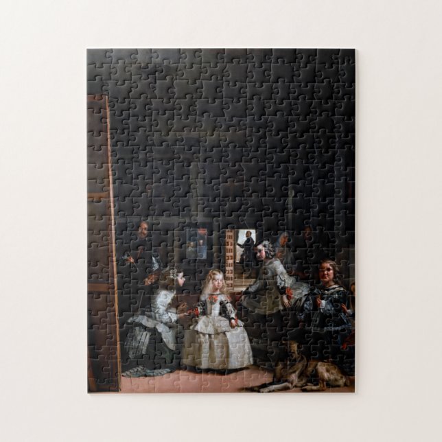 Las Meninas, Die Trauzeuginnen, Diego Velazquez (Vertikal)
