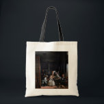 Las Meninas, Die Trauzeuginnen, Diego Velazquez Tragetasche<br><div class="desc">Diego Rodríguez de Silva y Velázquez (6. Juni 1599 - August 6, 1660) war ein spanischer Maler, der führende Künstler im Hof König Philip IV. und des spanischen Goldenen Zeitalters. Er war ein individualistischer Künstler der zeitgenössischen Barockzeit. Er fing an, im präzisen tenebristischen Stil zu malen, später entwickelte er eine...</div>