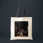 Las Meninas, Die Trauzeuginnen, Diego Velazquez Tragetasche<br><div class="desc">Diego Rodríguez de Silva y Velázquez (6. Juni 1599 - August 6, 1660) war ein spanischer Maler, der führende Künstler im Hof König Philip IV. und des spanischen Goldenen Zeitalters. Er war ein individualistischer Künstler der zeitgenössischen Barockzeit. Er fing an, im präzisen tenebristischen Stil zu malen, später entwickelte er eine...</div>