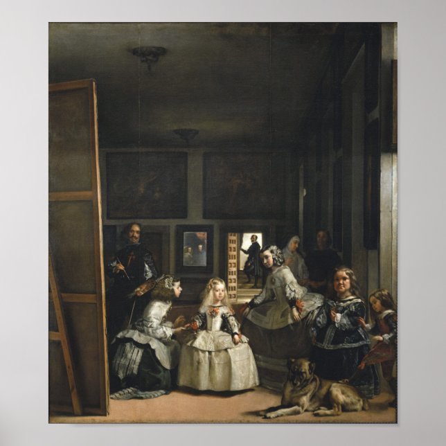 Las Meninas Diego Velázquez Kunstkunst Poster (Vorne)